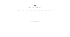 Desktop Screenshot of katiedestry.com